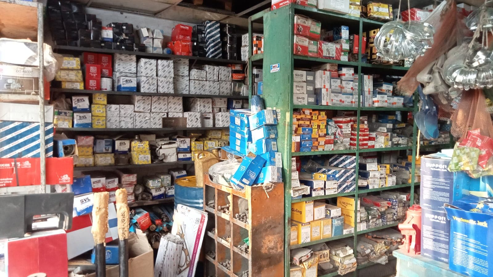Saiful Motors staff and inventory